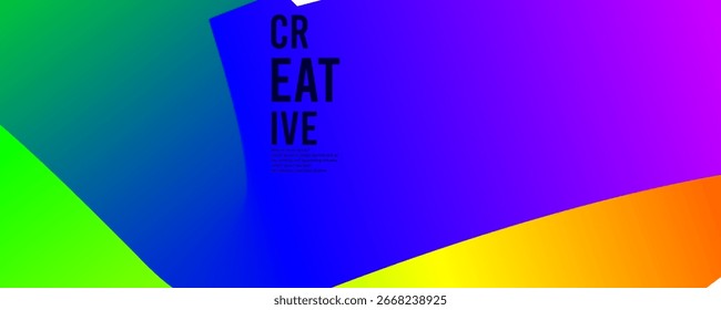 Fondo suave del gradiente – diseño abstracto colorido moderno del papel pintado