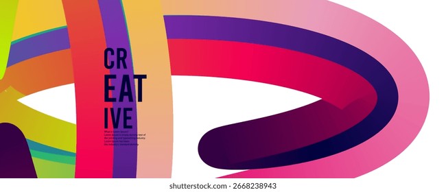 Fondo suave del gradiente – diseño abstracto colorido moderno del papel pintado