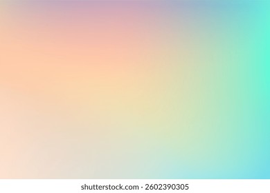 Soft Gradient Background With Pastel Colors for Modern Abstract Designs. elegant background