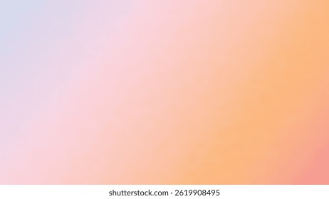 Un fondo degradado suave con colores pastel que se mezclan a la perfección crea un efecto calmante