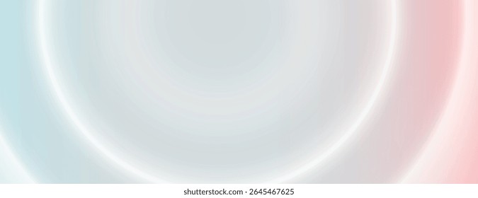 Soft gradient background with pastel hues of blue and pink. The background features smooth, blurred textures with blue and pink tones. Gradient neon background vector. Pink background.