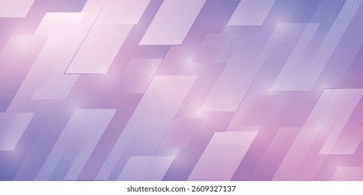 Soft gradient background with purple and pink hues, featuring geometric shapes and a modern, dreamy feel