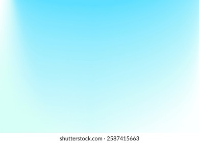 Soft Gradient Background in Shades of Blue and White for Versatile Use