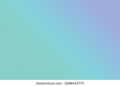 Un suave fondo degradado en tonos de azul, verde y púrpura crea un efecto calmante y etéreo. ILUSTRACIÓN VECTORIAL EPS