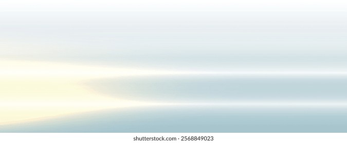 A soft gradient background with smooth transitions, featuring light blue and white colors. The background is serene and calming with blue hues. Gradient aesthetic background vector. Blue background.