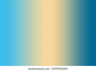 A soft gradient background transitioning from bright blue on the left to warm yellow in the center and deeper teal on the right, creating a balanced and calming atmosphere.