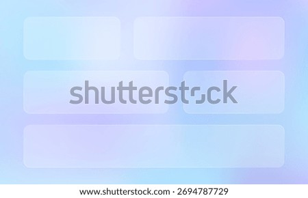 Soft and  gradient background with a transparent glass circle. Minimal abstract design in blue, purple, and pink hues perfect for modern UI, website banners, or futuristic presentation templates.