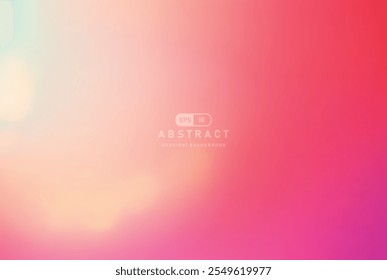 Fundo de gradiente suave com tons rosa e laranja quentes, criando atmosfera calmante e sonhadora. Perfeito para projetos de design que precisam de toque suave e abstrato.