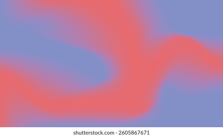 Soft gradient blend of pink and blue with flowing abstract background