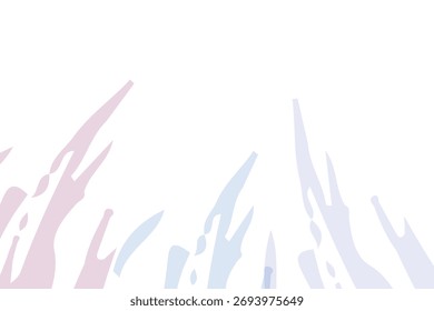 A soft gradient of blush to buttery yellow, smooth as silk. A simple, beautiful backdrop for text or logos. Vecter abstract background