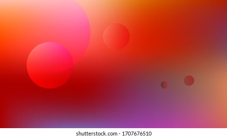 Soft gradient of colors. Blurred transition from violet to red. Abstract vector resizable background with shapes. Concept for creative art, banners, leaflets. EPS 10