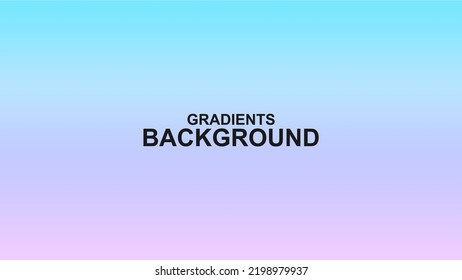 Colores de gradiente suave y brillo claro para fondo de gradiente rosa y azul