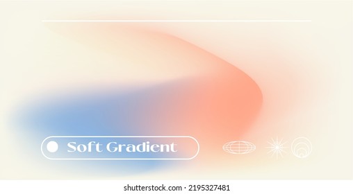 Soft Gradient Creative Agency Background Pastel Vibrant Minimalist Poster Brochure