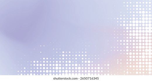 Gradiente suave Pastel fundo abstrato com um pontilhado. ilustração vetorial eps10
