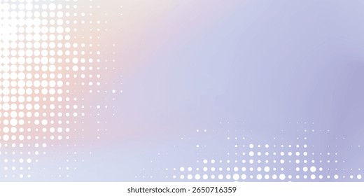Soft Gradient Pastel Abstract Background with a dotted. vector illustration eps10