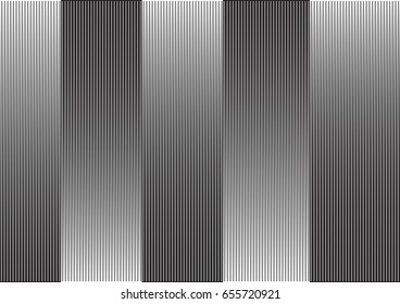Soft gradient striped lines abstract background. - Illustration
 