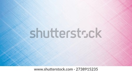 A soft gradient transitions from blue on the left to pink on the right, overlaid with a faint, geometric grid pattern.