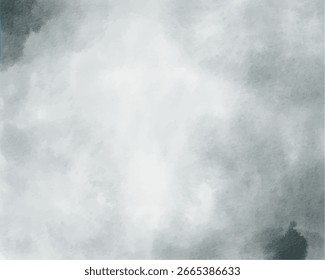 Textura de fondo de acuarela gris suave con Gradientes y flujo orgánico. Elegante diseño abstracto pintado a mano, perfecto para la marca, invitaciones, embalaje, arte digital y proyectos minimalistas modernos