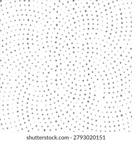 Soft gray watercolor polka dot pattern on a white background, offering a minimal seamless texture ideal for stationery, packaging, web backgrounds, fabric prints, and subtle modern design projects.