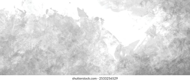 Soft Grayscale Abstract Texture Featuring Cloudy Watercolor Effects for Elegant and Contemporary Design Projects