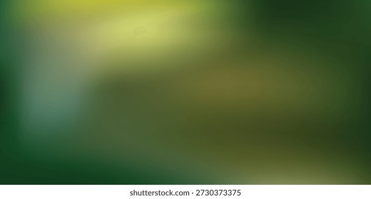 Fondo Abstractas verde suave con la luz borrosa y la atmósfera tranquila natural
