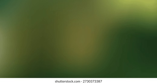 Fondo Abstractas verde suave con luz borrosa y atmósfera tranquila natural eps10