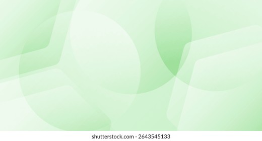 Diseño de fondo Abstractas verde suave. Ilustración vectorial