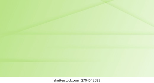 Fondo Abstractas verde suave con curvas suaves y gradiente calmante para el diseño moderno.eps10