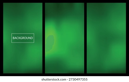 Soft Green Abstract Gradient Mesh Background with Smooth Organic Transitions