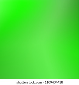 Soft green color gradient background. Vector wallpaper for computer smart phone etc.