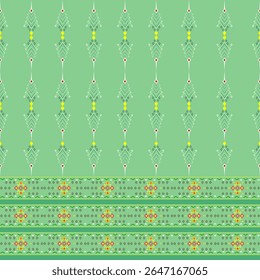 A soft green fabric pattern simple, elegant, and naturally captivating. Perfect for calm and stylish designs.