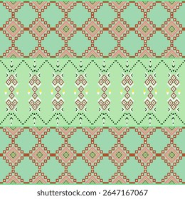 A soft green fabric pattern simple, elegant, and naturally captivating. Perfect for calm and stylish designs.