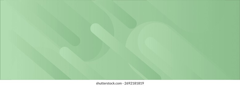 Soft Green Gradient Abstract Background With Diagonal Rod Shapes For Design And Branding eps10