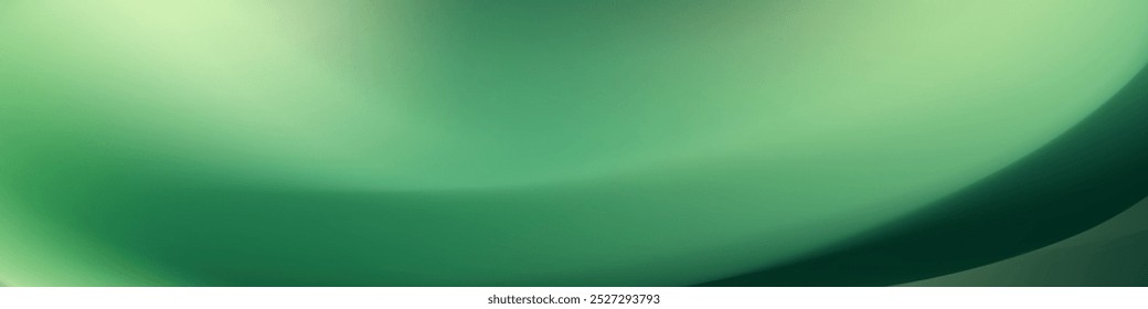 A soft green gradient background with a subtle curve in the lower right corner, creating a smooth and calming visual effect.