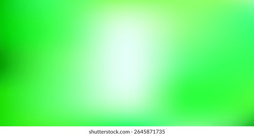 Soft green gradient banner. Minimal blurry abstract style. High quality degital graphic. Perfect for modern artwork, backdrop, templates. Vector illustration eps10. Your tranding design.