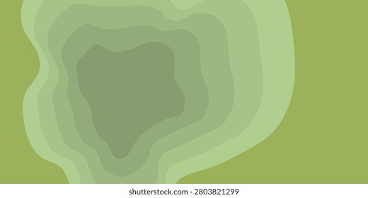 Soft green layered shapes form an abstract topographic pattern, creating a calm organic background suitable for eco designs, presentations, wallpapers, branding, and modern minimalist projects.