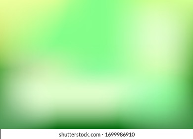soft GREEN vector blurred pattern. Colorful illustration in abstract style with gradient. Abstract green blurred background. Ecology concept for your graphic design,Wallpaper, banner or poster. vector
