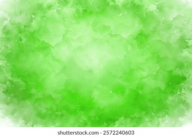 Soft green watercolor background, abstract design, perfect for nature themes, calming visuals, and artistic projects.