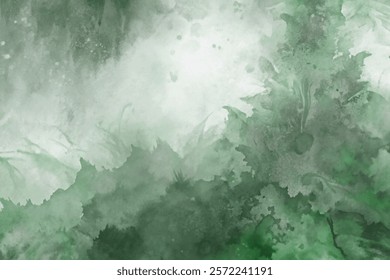 Soft green watercolor background, abstract texture, nature-inspired design, calming atmosphere, artistic backdrop.