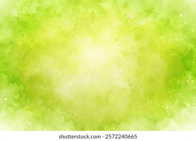 Soft green watercolor background, vibrant abstract design, ideal for nature themes, calming visuals, and artistic projects.