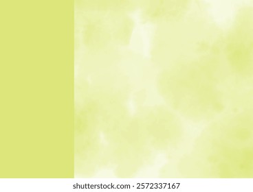 Soft Green Watercolor Gradient Frame Background