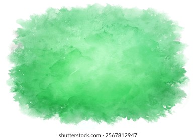 Soft green watercolor texture, abstract background, artistic design, nature-inspired, versatile for various projects.