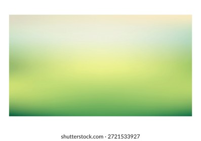 Verde suave Amarelo Gradiente Plano de Fundo Horizonte Borrão primavera Prado Natureza Cores