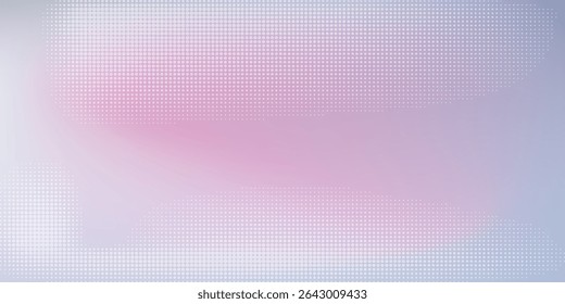 Soft halftone gradient background with pink and purple tones. Abstract minimal design perfect for digital, web, or creative layouts.