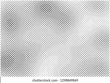 Soft halftone texture, abstract halftone background, vector illustration in black and white