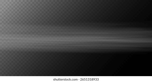 Soft Hazy Glow and Motion Blur on Transparent Grid.