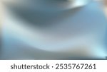 Soft holographic gradient background. Blue grey elegant curves bg. Smooth fluid waves. Clean aesthetic tech gentle flowing curves. For digital presentations, marketing, corporate branding. EPS 10.