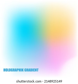 soft holographic gradient for posters, covers, layout, wallpaper, screensaver, background. Artistic abstract colorful background. backdrop template for captions