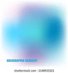 weicher holografischer Farbverlauf für Poster, Decken, Layout, Tapete, Bildschirmschoner, Hintergrund. Künstlerisch abstrakter bunter Hintergrund. Hintergrundvorlage für Bildunterschriften