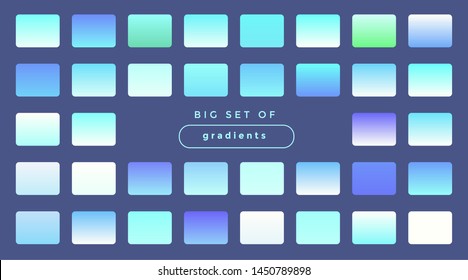 soft holographic gradients big set
